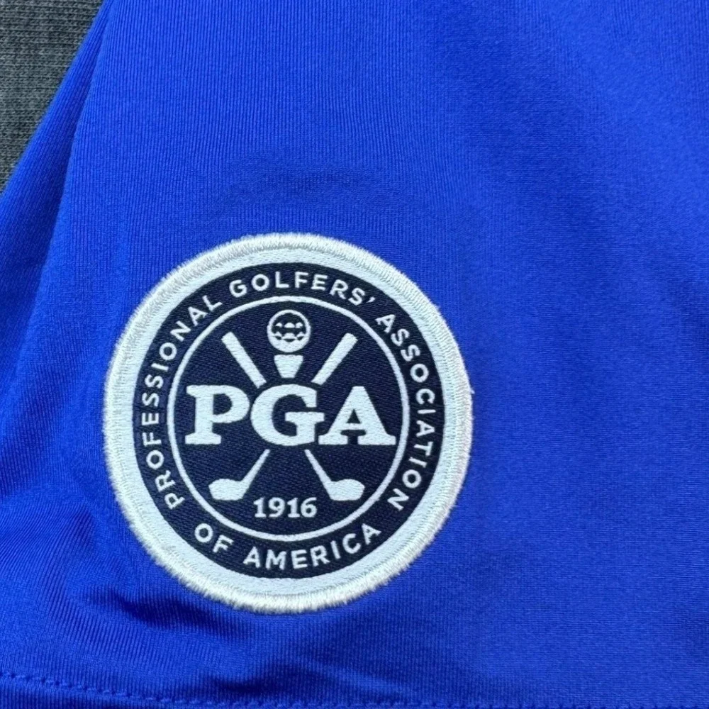 Polo Golf Ralph Lauren Men's Blue KitchenAid Senior PGA‎ Golf Polo Shirt